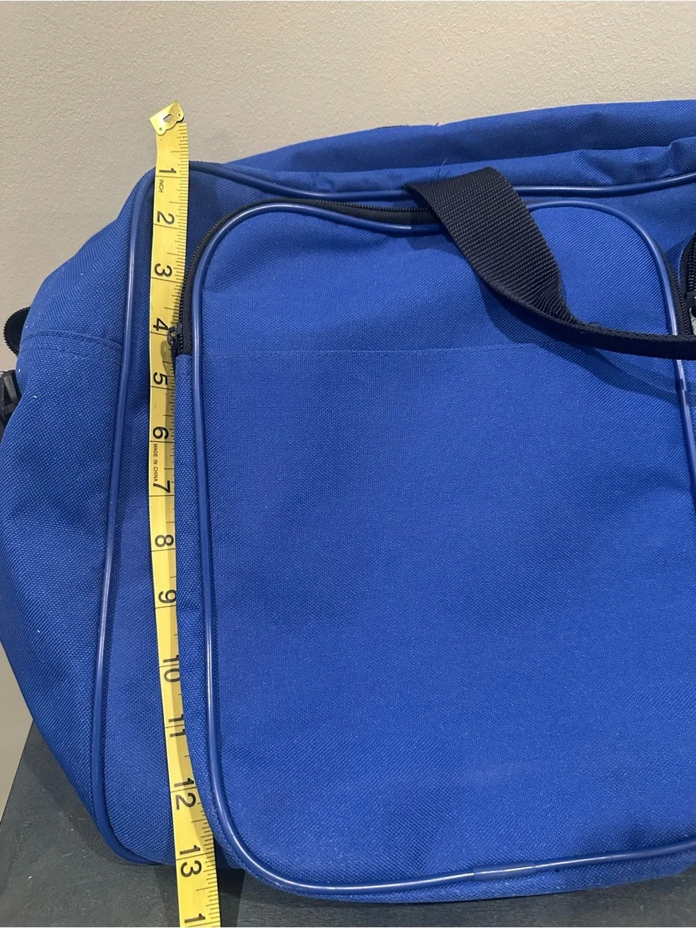 Vintage Polo Sports by Ralph Lauren Royal Blue Duffel Bag with Front Pockets